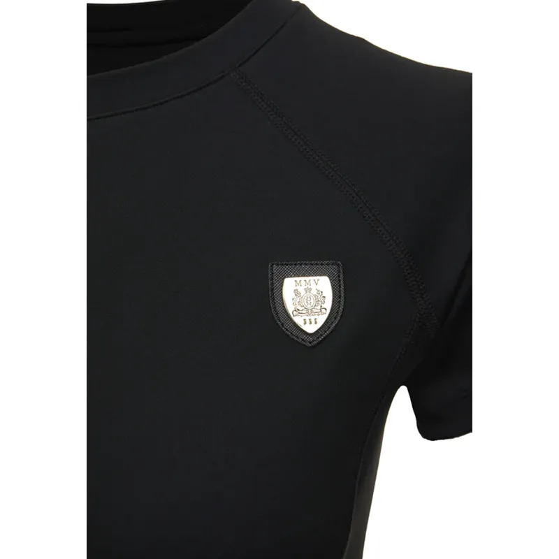 Holland Cooper Elite Performance Tee - Black-3